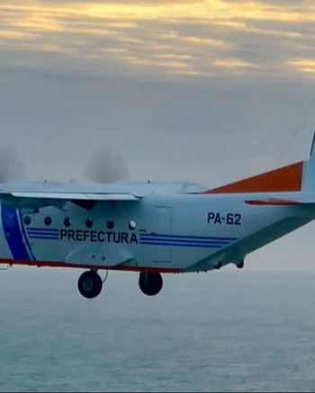 Prefectura rescató a un pescador indonesio que tuvo un ACV a más de 420 kilómetros de la costa